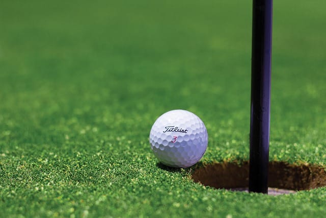 Hybrid Golfschäger Golfball