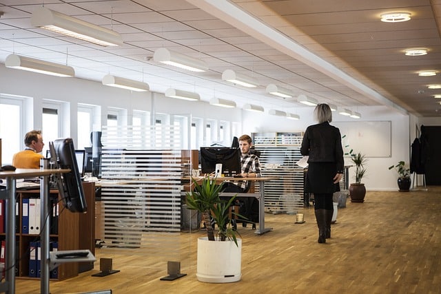 Hybrides Arbeiten Büro