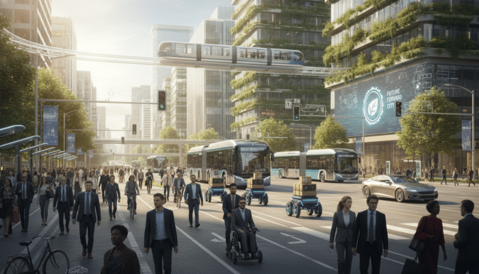 Wie sich Innenstädte durch Hybridmobilität verändern